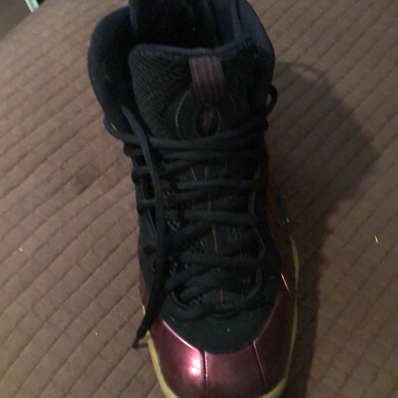 Nike Little Posite One GS 'Night Maroon’ - Picture 3 of 8